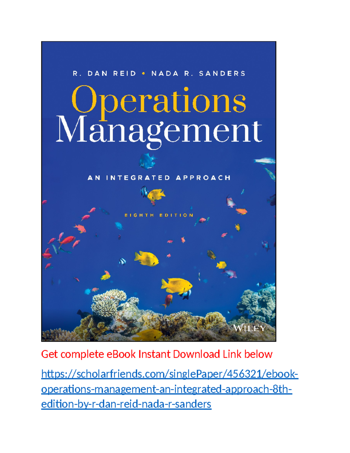 Operations Management (OM) 8th Ed: Comprehensive Guide & Key