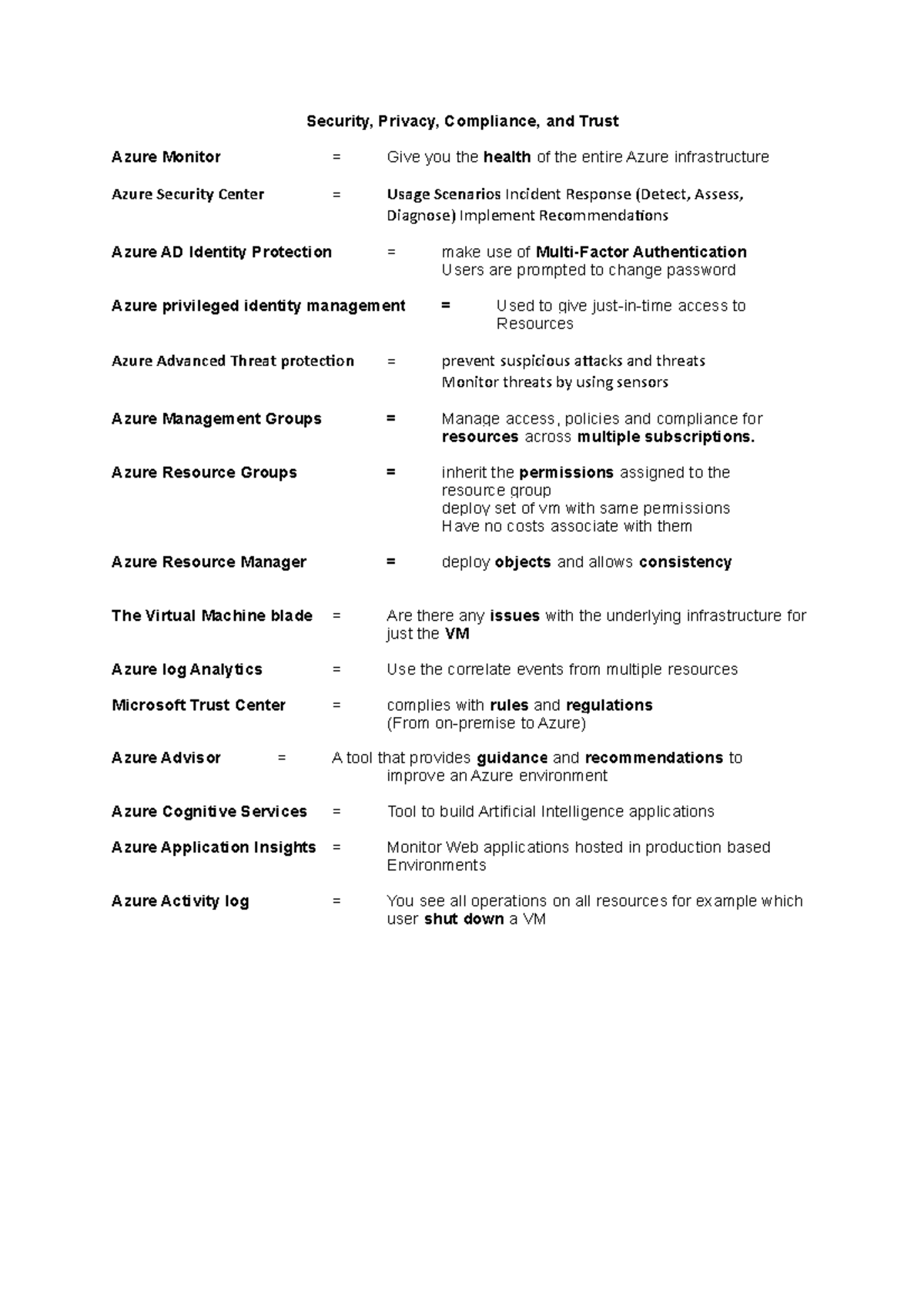03 Security Privacy Compliance And Trust In Azure Services