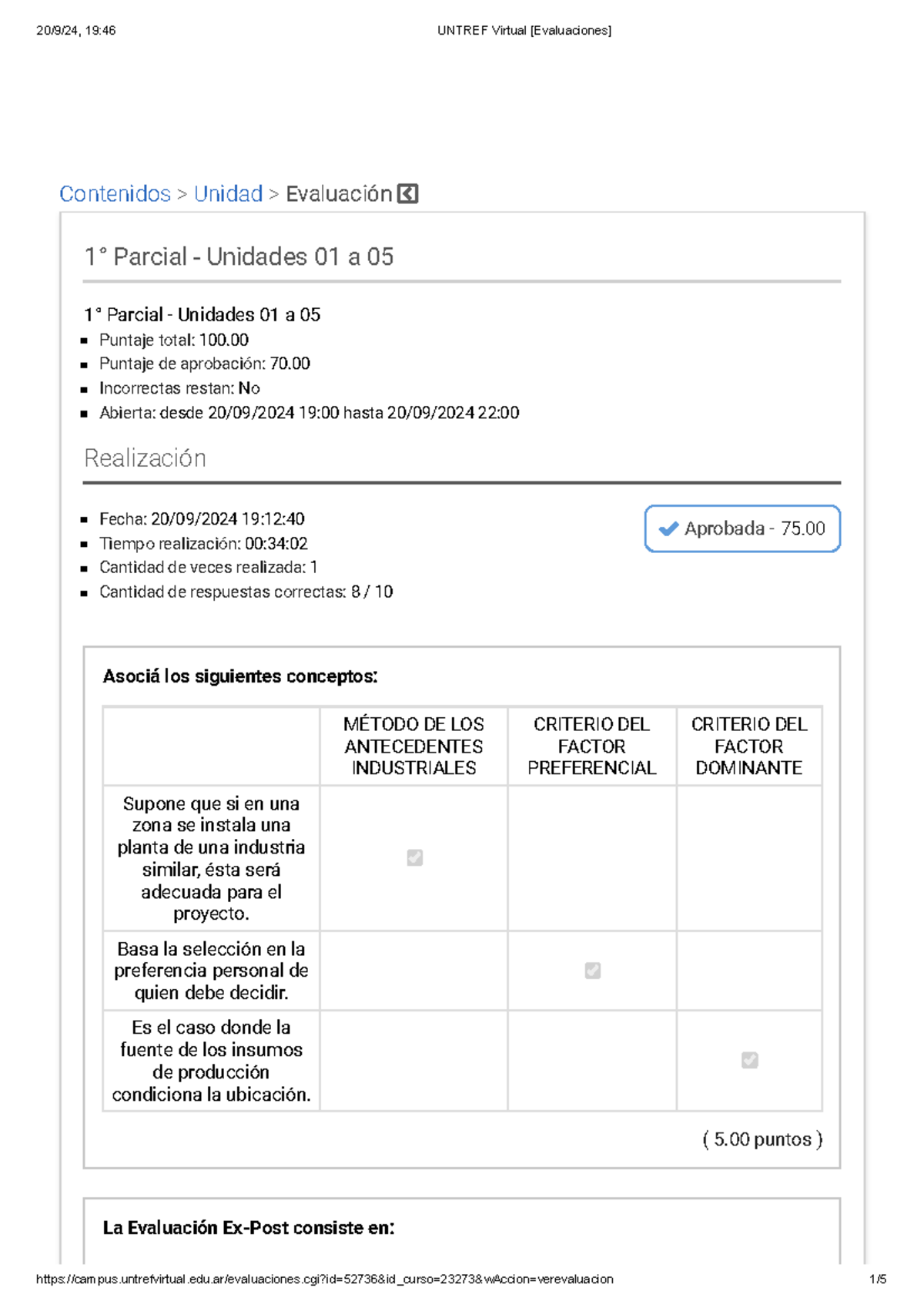 19:46 UNTREF Virtual Evaluación Parcial 1er Parcial Formulación ...