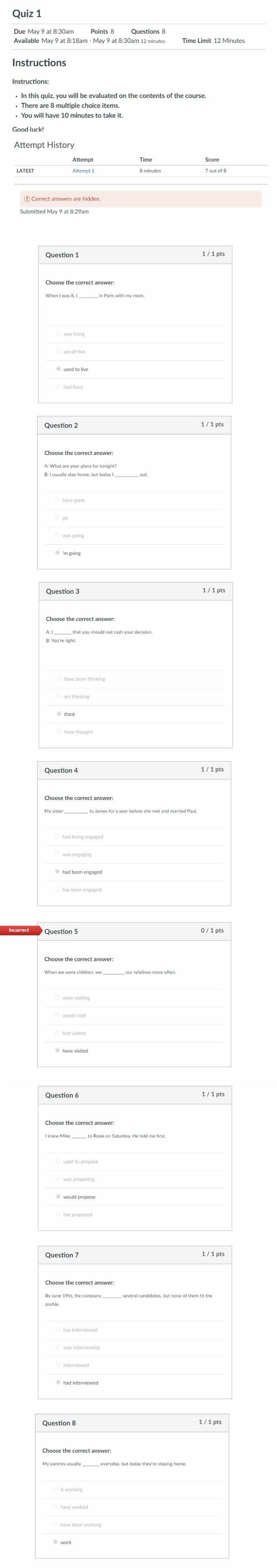 Quiz 1 Review Notes - Studocu