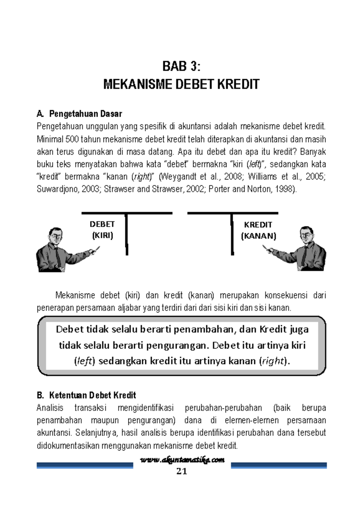 Mekanisme Debet Kredit dalam Akuntansi 101 - Bab 3 - Studocu