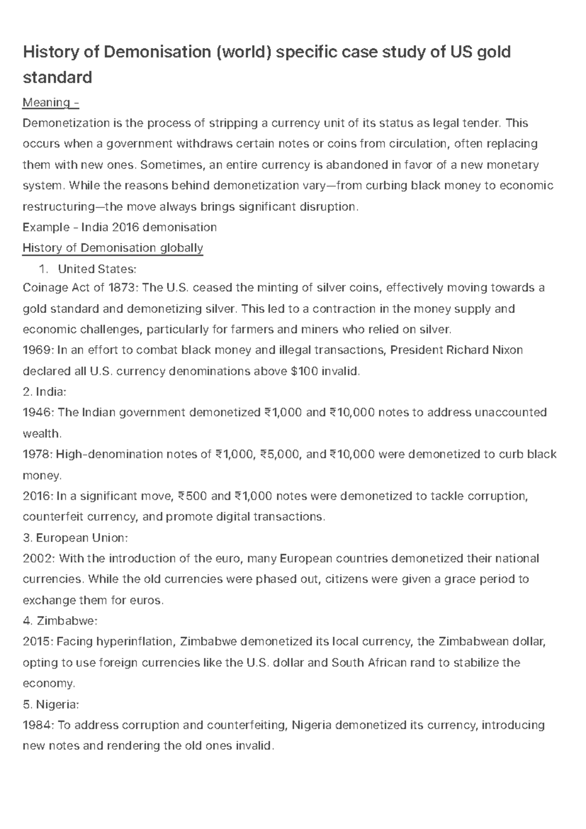 US Gold Standard: A Case Study on Historical Demonization Processes ...