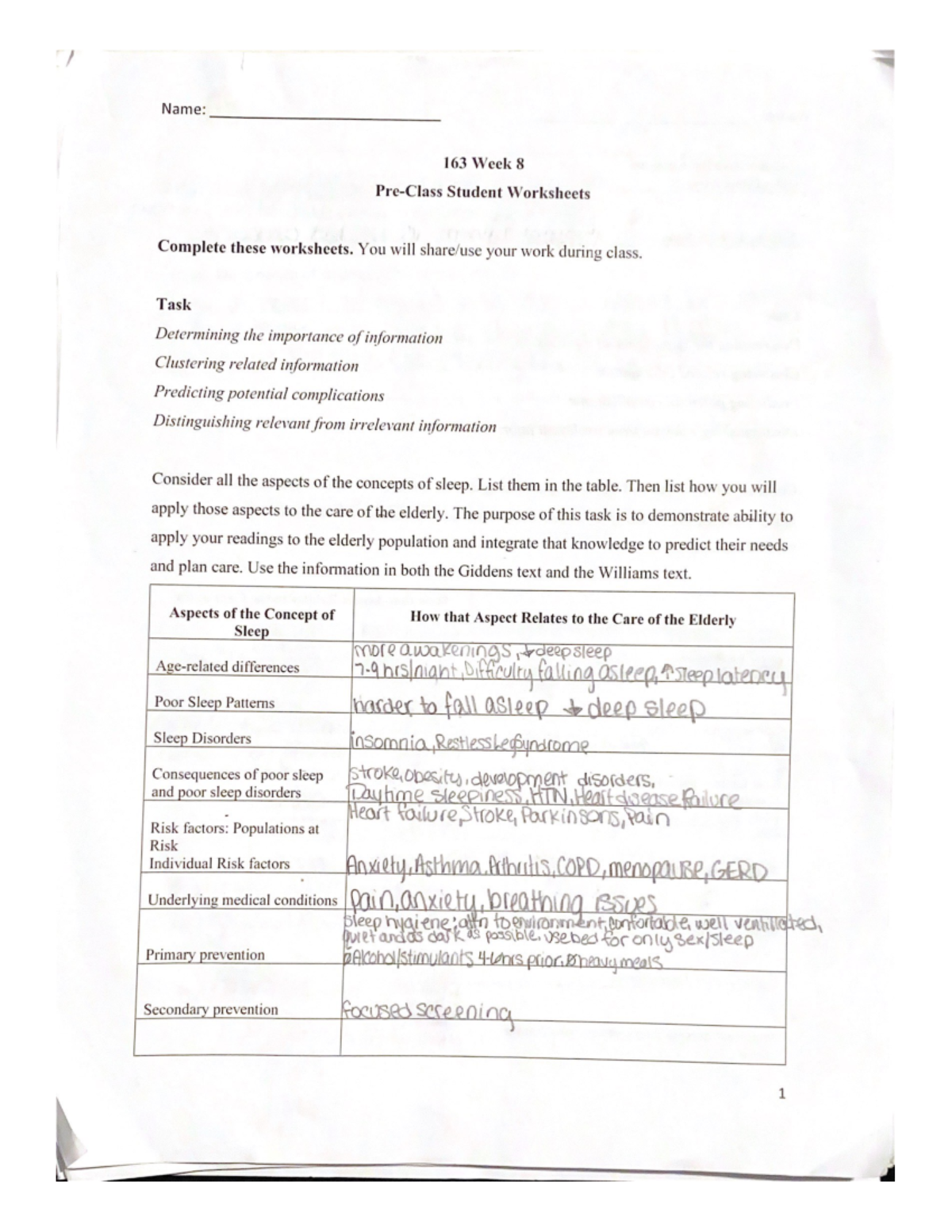 163 Week 8 Study Notes and Key Concepts - Studocu