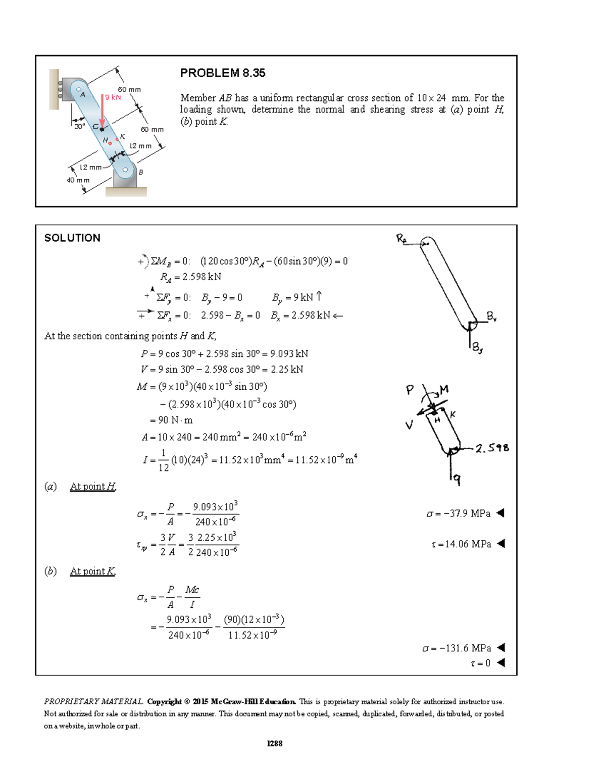 Chapter 8 - Principal Stresses Analysis and Problem Solutions - Studocu