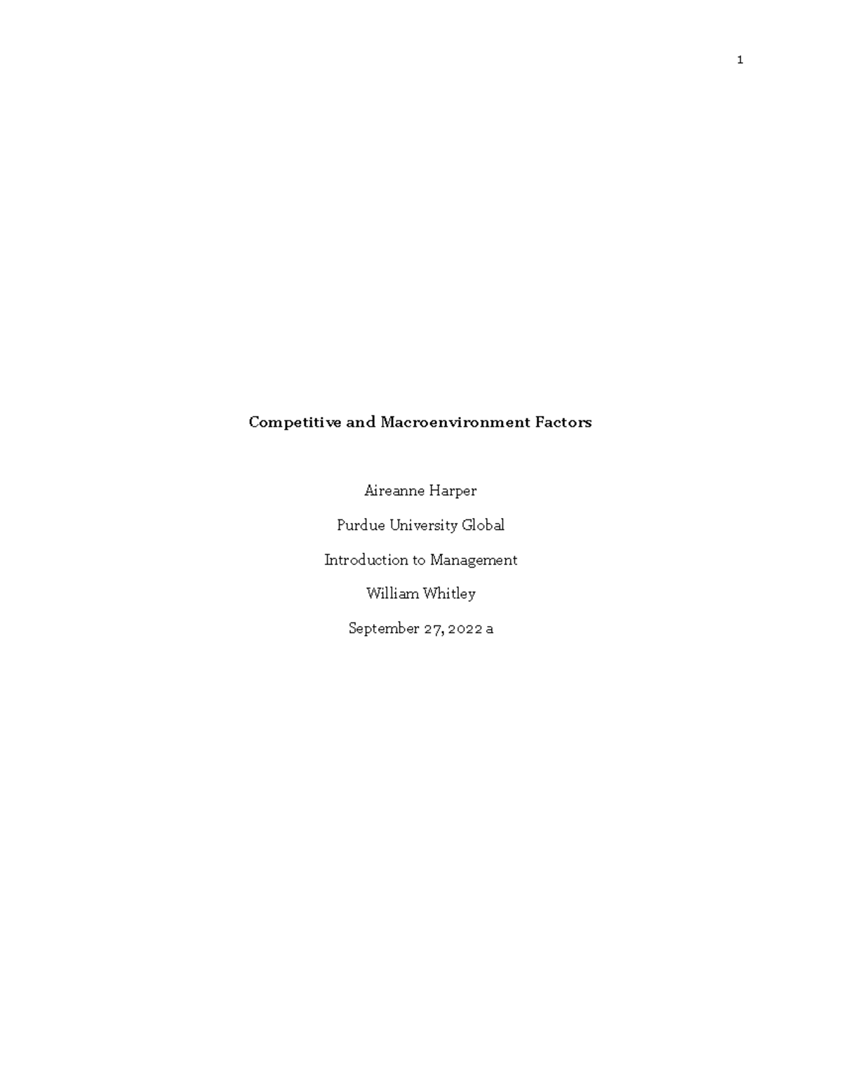 Mt140 unit 1 template competitive and macroenvironment factors