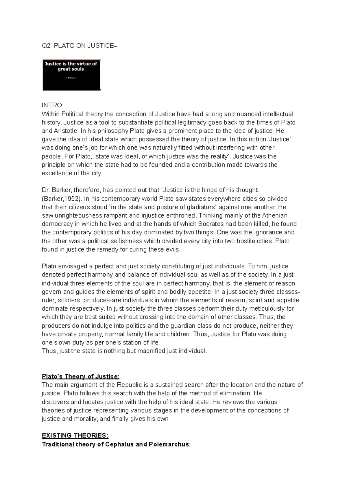 PLT 202: Analyzing Plato - Document Preview