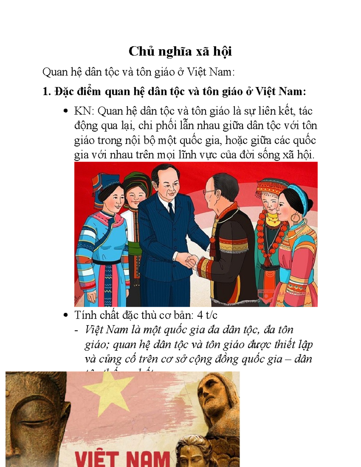 QUAN HỆ DÂN TỘC VÀ TÔN GIÁO TẠI …