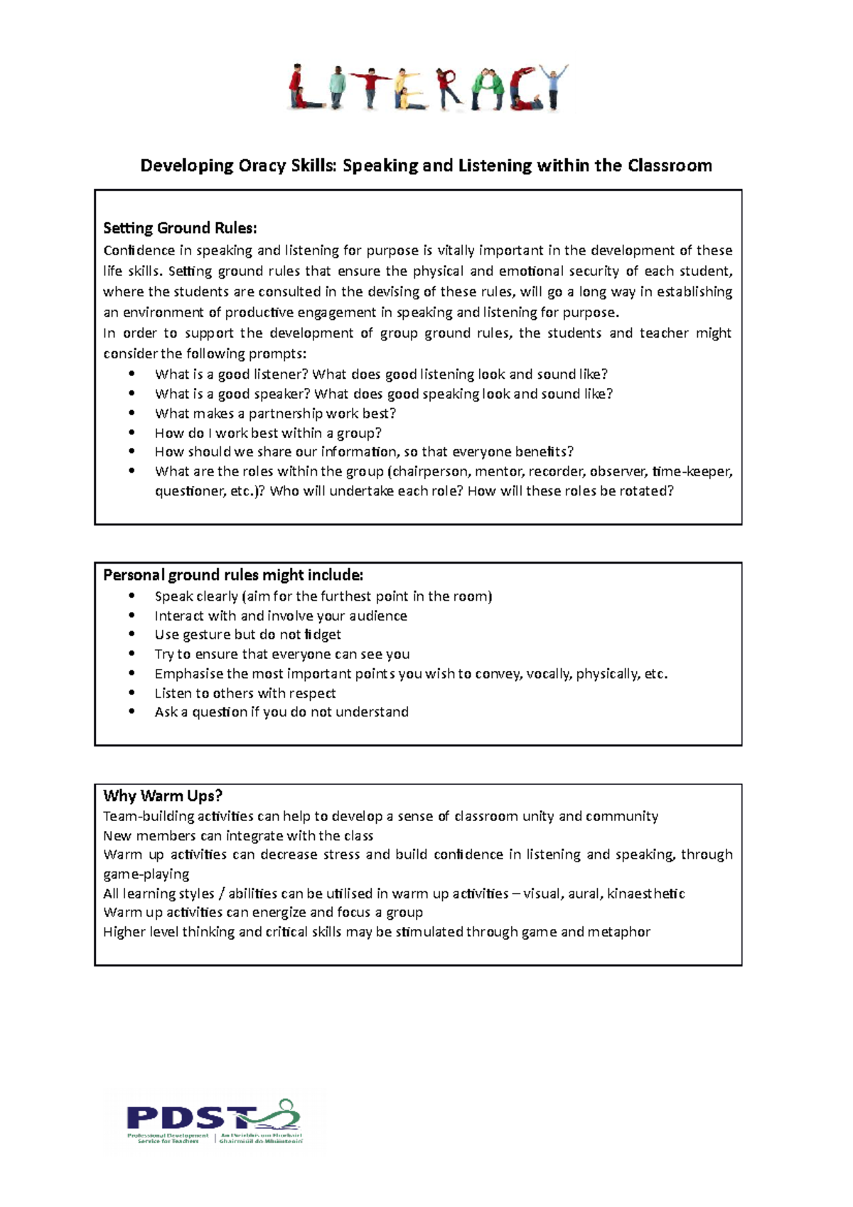 Engaging Speaking & Listening Activities for Classroom Development ...