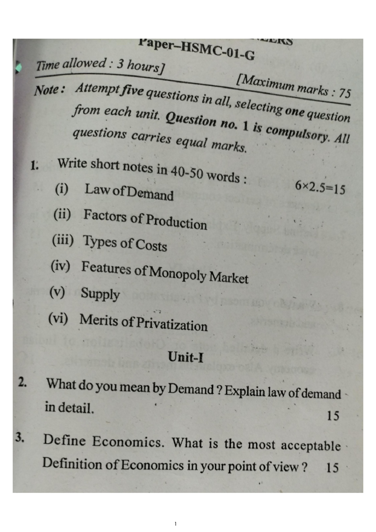 Final Exam Review Notes for MATH101: Calculus I - Time allowed : 3 ...