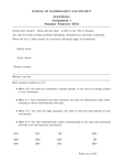 MATH1051 - UQ - Calculus & Linear Algebra I - Studocu