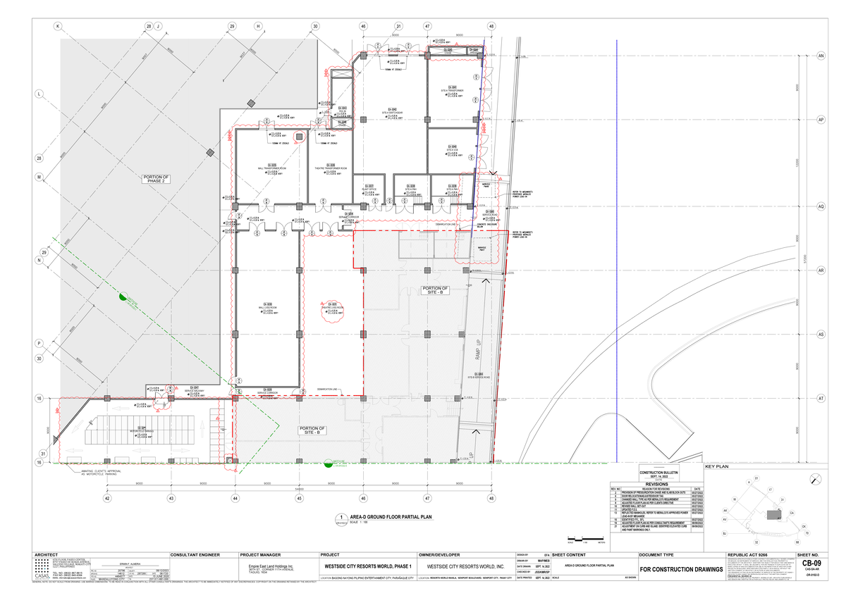 CAS-SA-AR-DR-0102-D Partial Ground Floor Layout Plan - Studocu