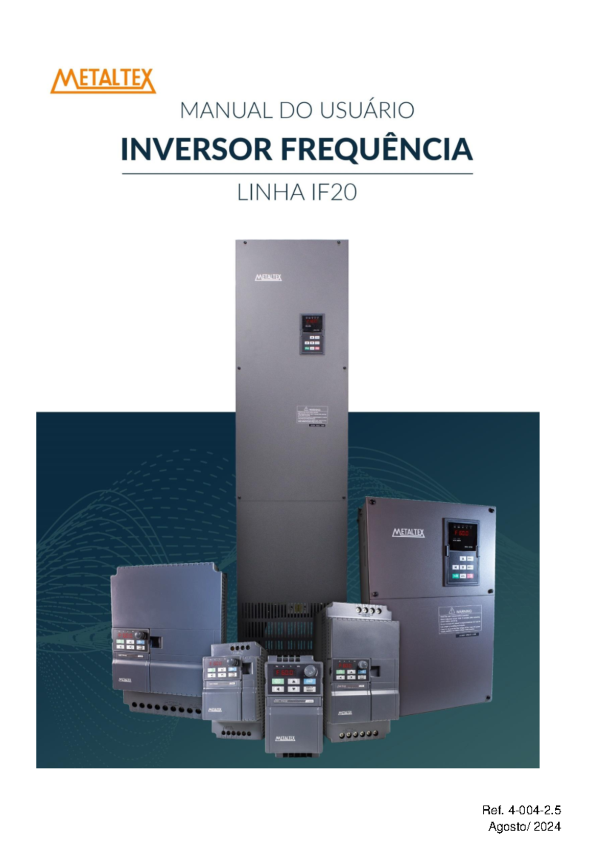 Manual IF20: Especificações e Controle de Inversores de Frequência ...