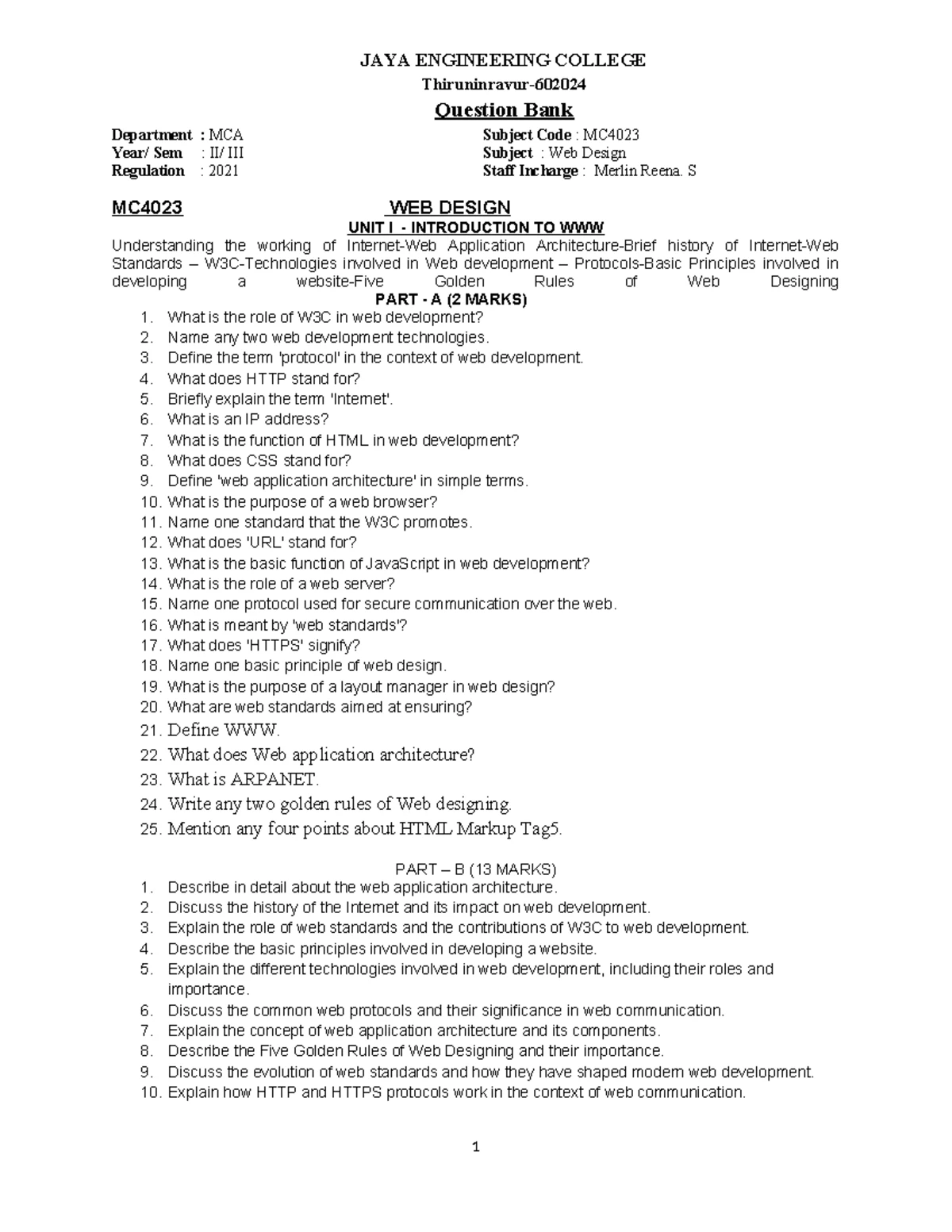 BX 4006 Final Exam Questions on Computer Networks (2022) - Studocu