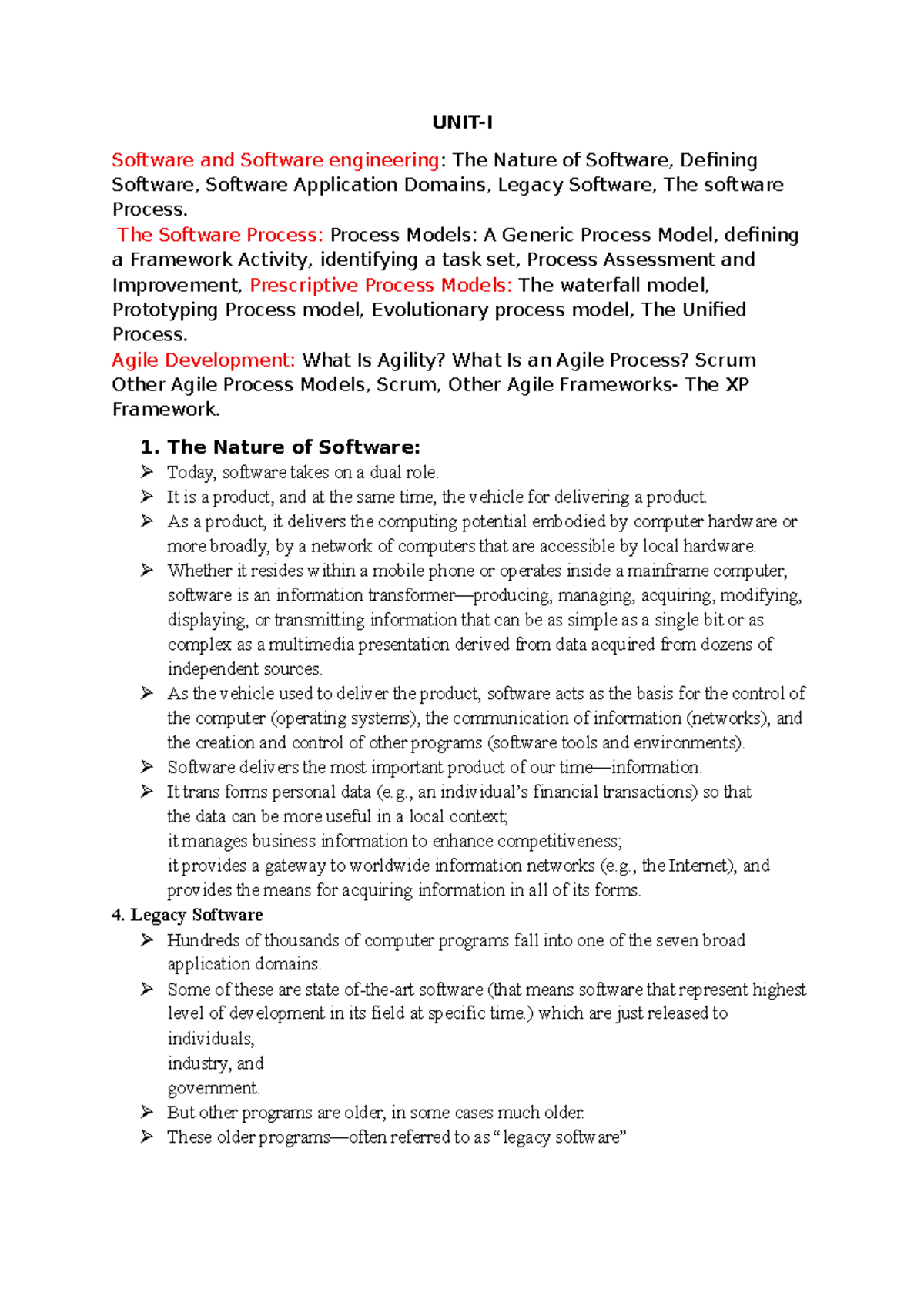 Software Engineering Fundamentals: Nature, Processes, and Agile Models ...
