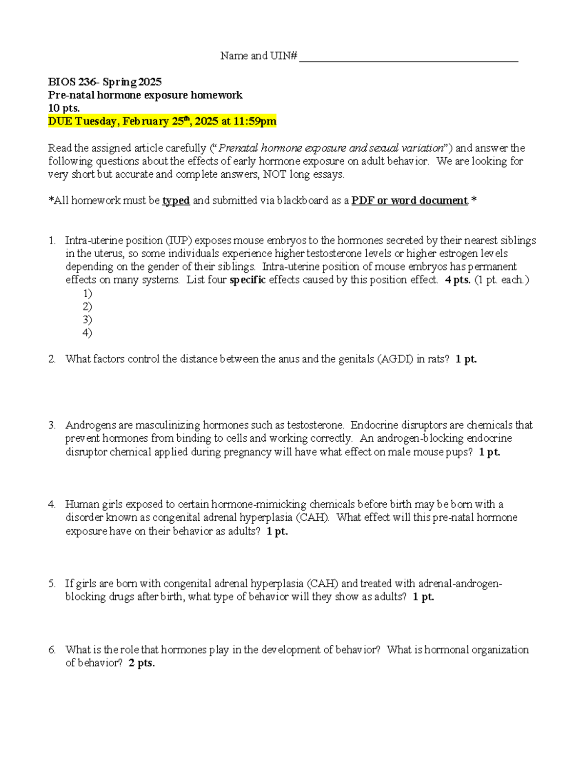Bios 236 Spring 2025 Pre-natal hormone exposure assignment - Tagged ...