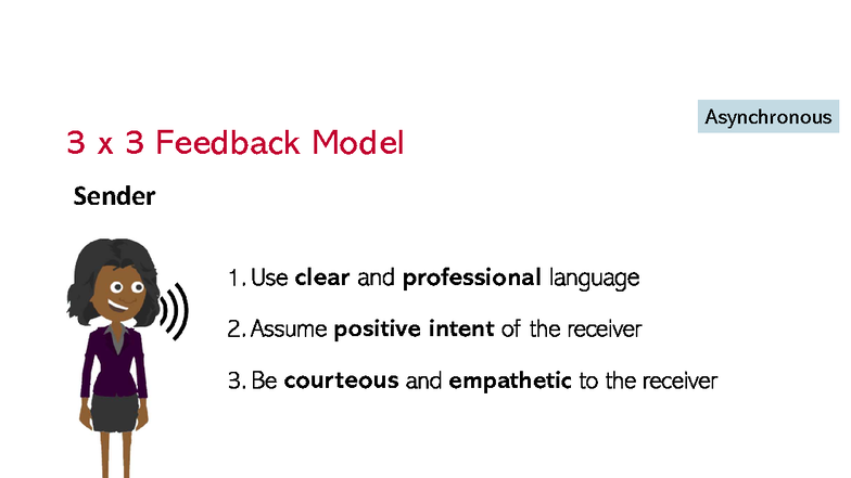 3 x 3 Feedback Model Overview for F2025 Course - Studocu