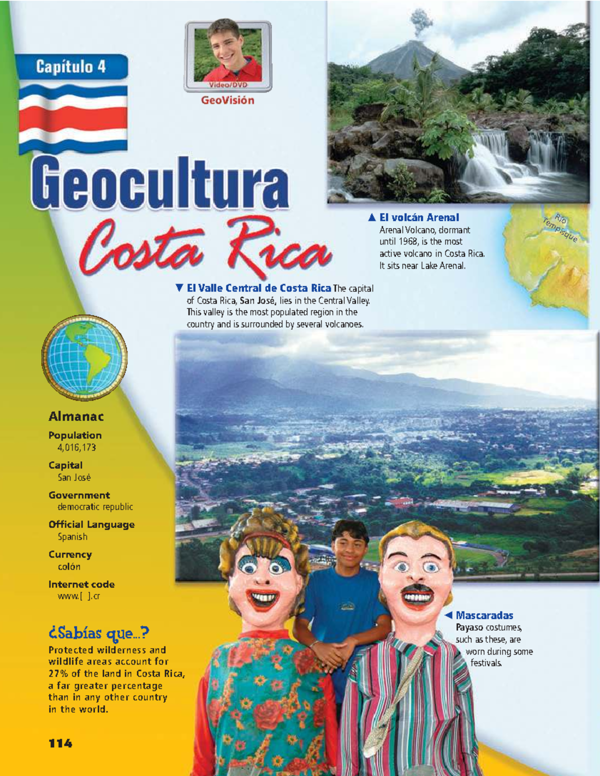 Costa Rica Overview: Geography, Wildlife, and Culture (EXP1 CH4) - Studocu
