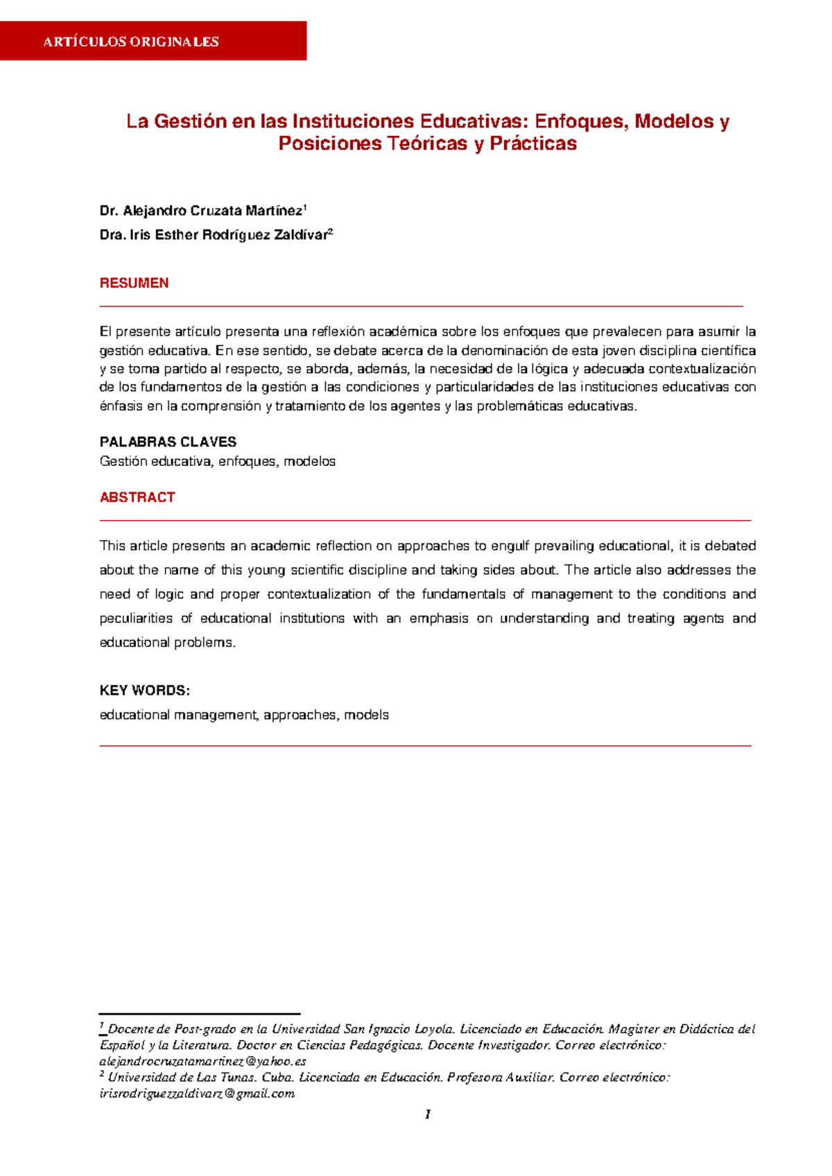 Modelos y Enfoques de Gestión Educativa: Reflexiones y Prácticas - Studocu