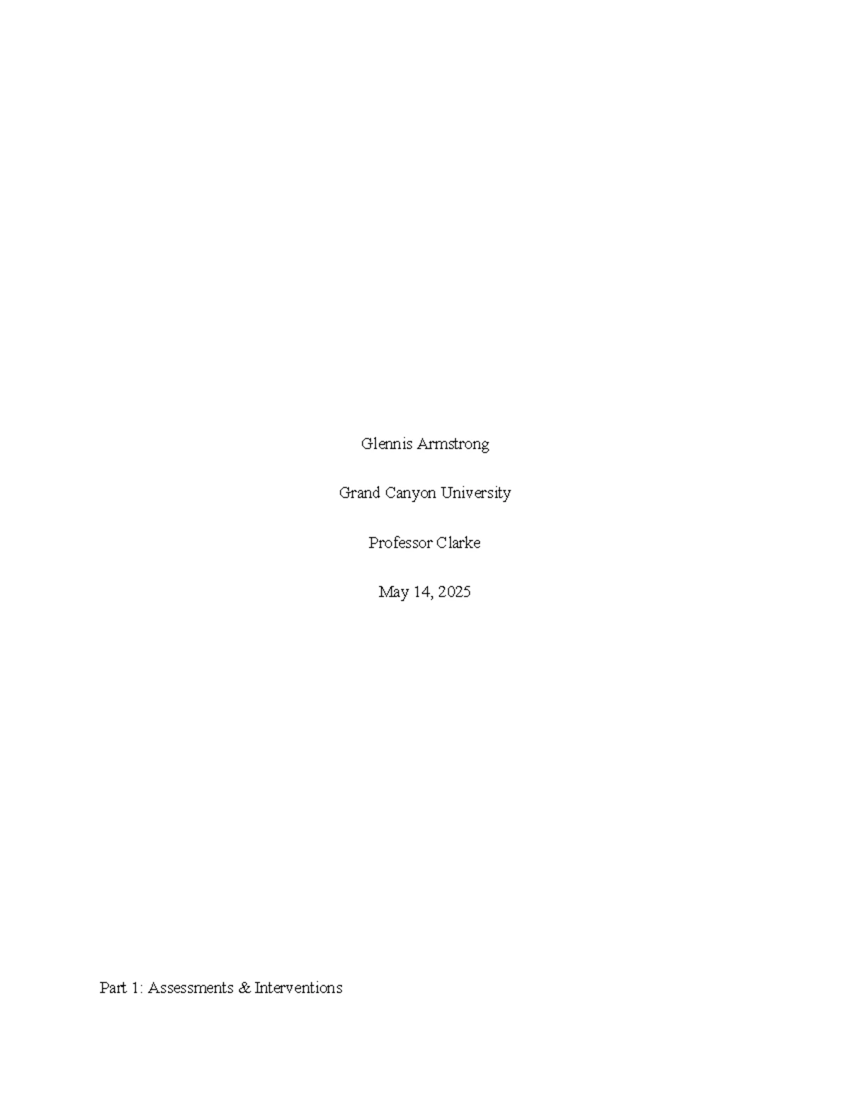 SPD531 Special Education Assessment Tools & Resources - Studocu