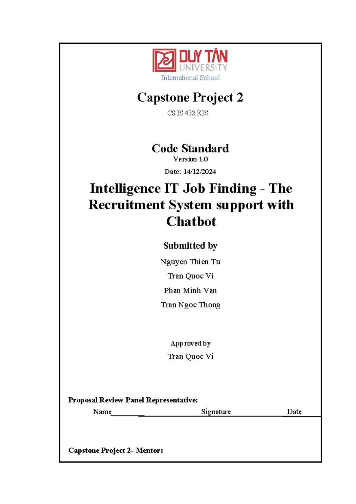 Capstone Project 2 - UI Design Report for CS IS 432 KIS v1 - Studocu