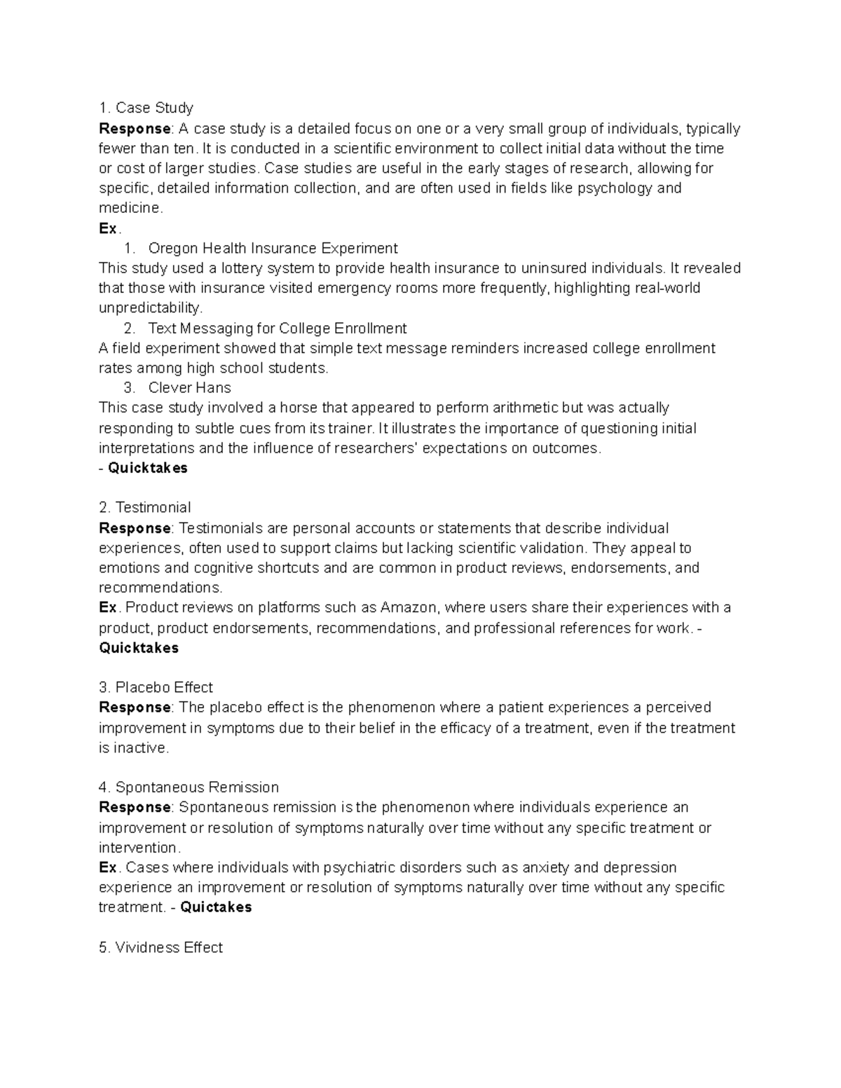Case Study Overview and Key Concepts - Studocu