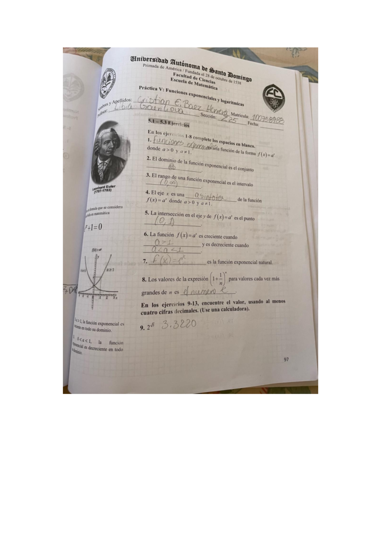 Matemática 5 - Guía de Estudios para Unidad 5 - Studocu