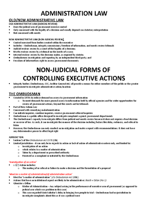 Adminstrative note - administrative note - “Decision” and “conduct ...