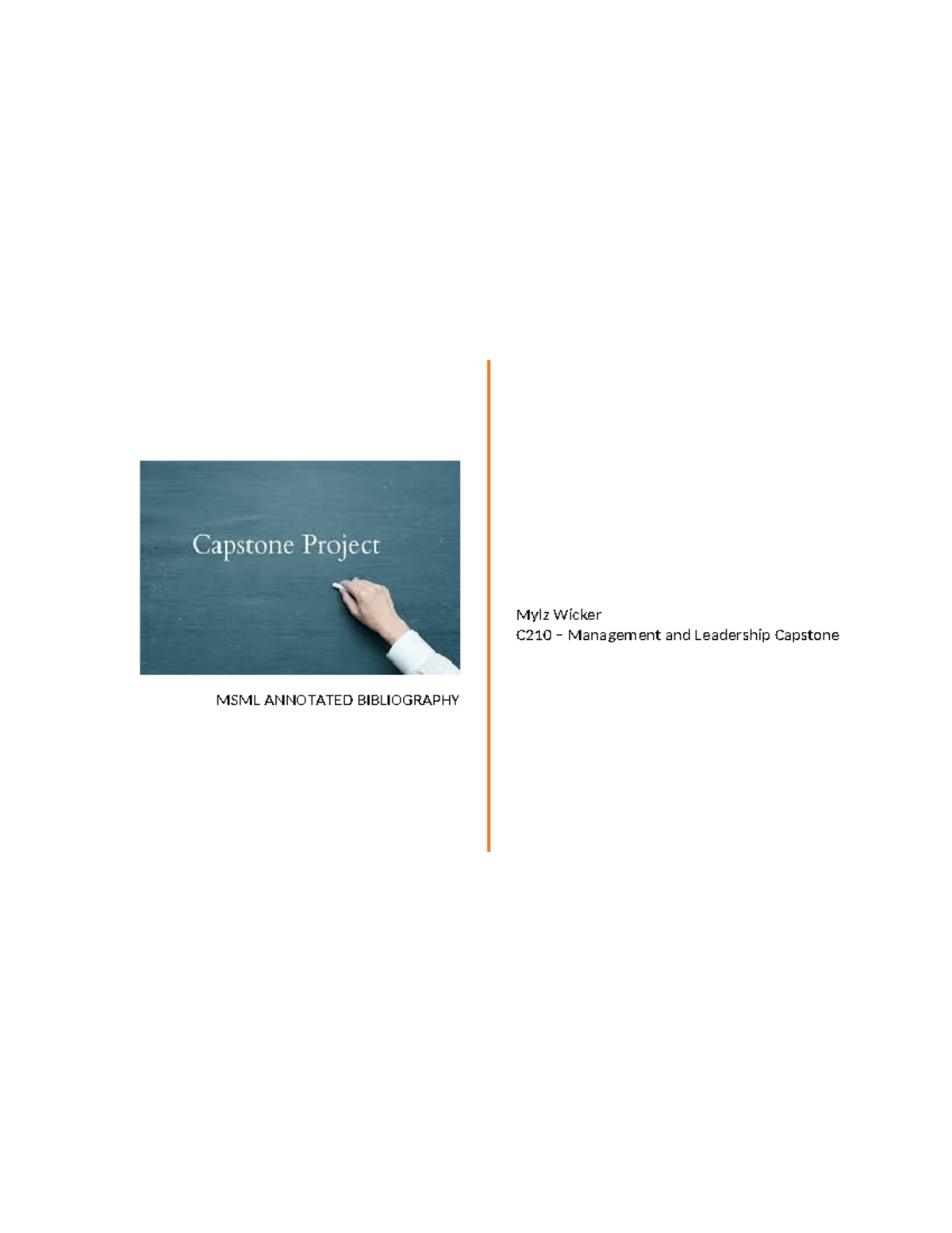 MSML Annotated Bibliography on Leadership Insights Key Strategies