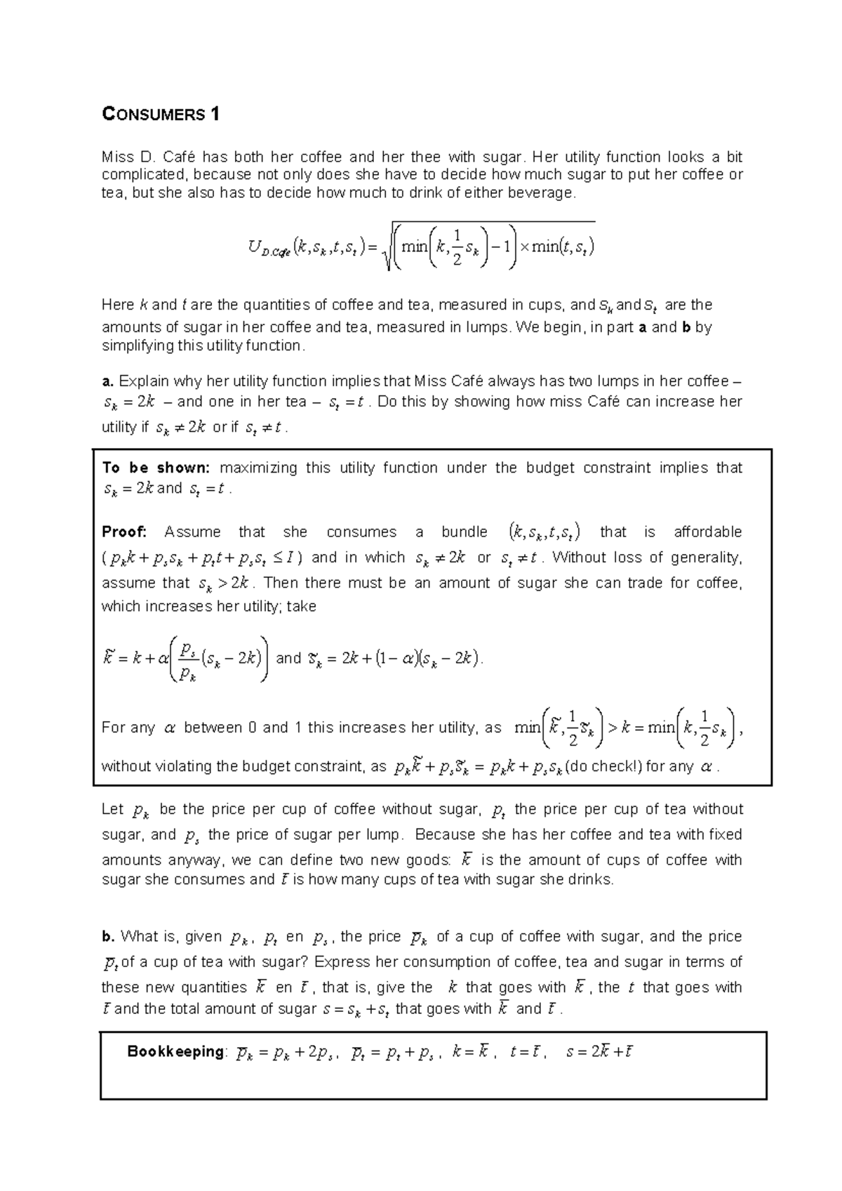 Compulsory Declarations: Answers for Consumers 1, 2, 4, and 9 - Studeersnel