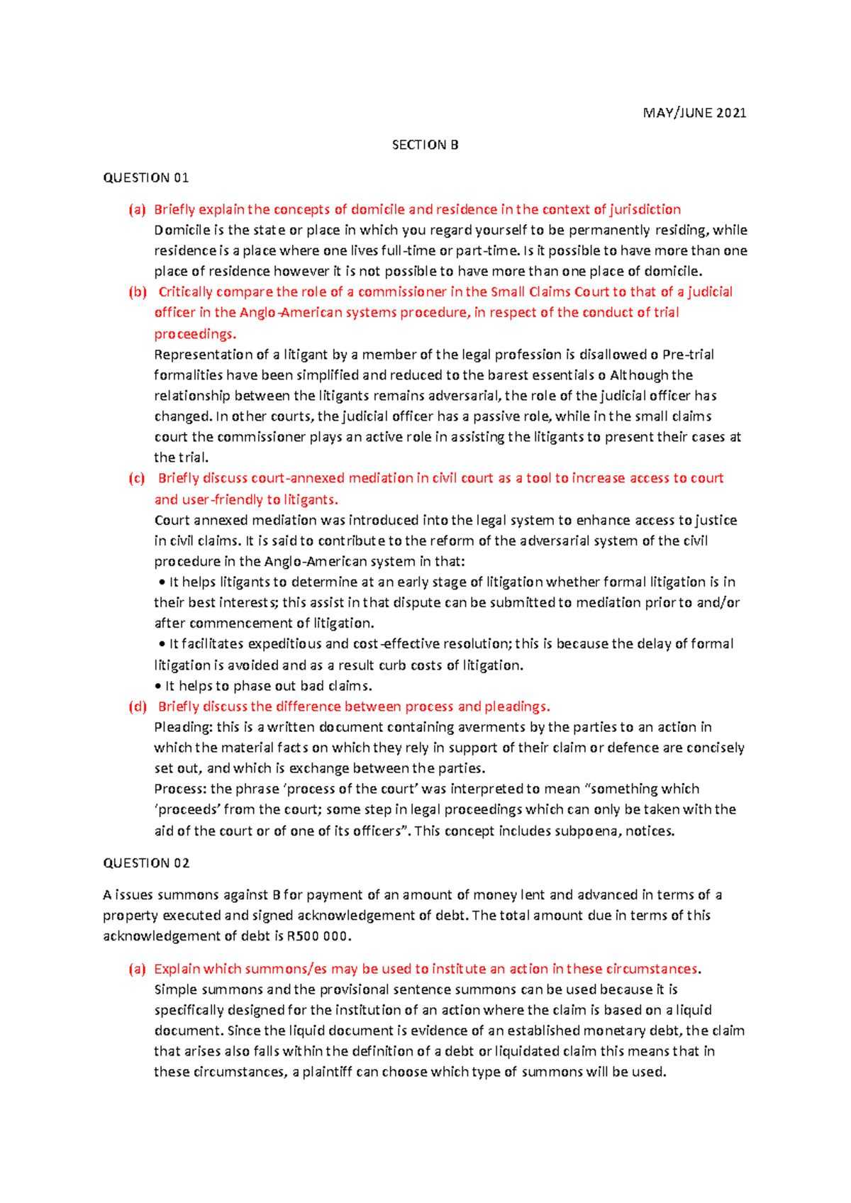 Legal Concepts and Jurisdiction - 4 6014744927999625921 - Studocu