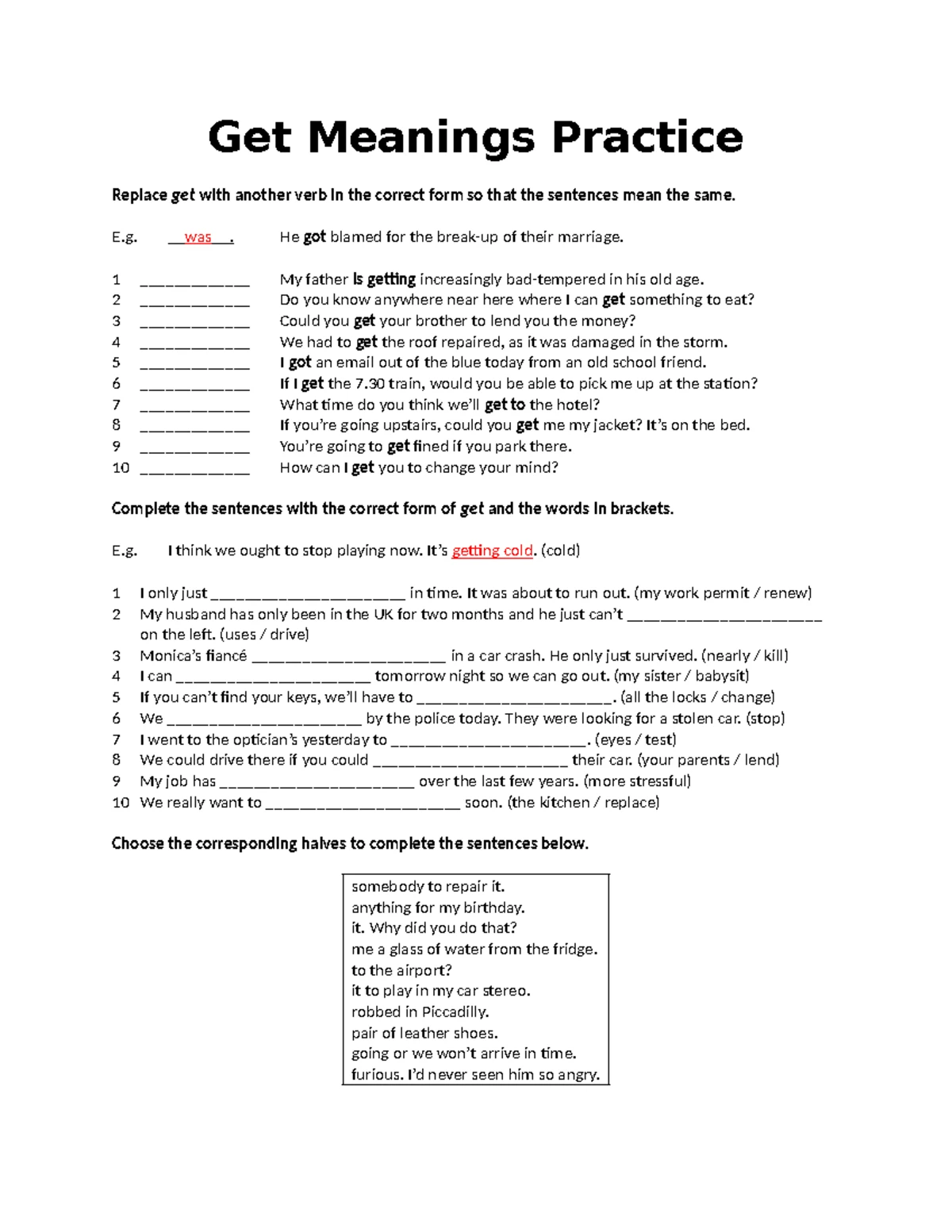 Phrasal Verbs: Comprehensive Guide for English Learners - Studocu