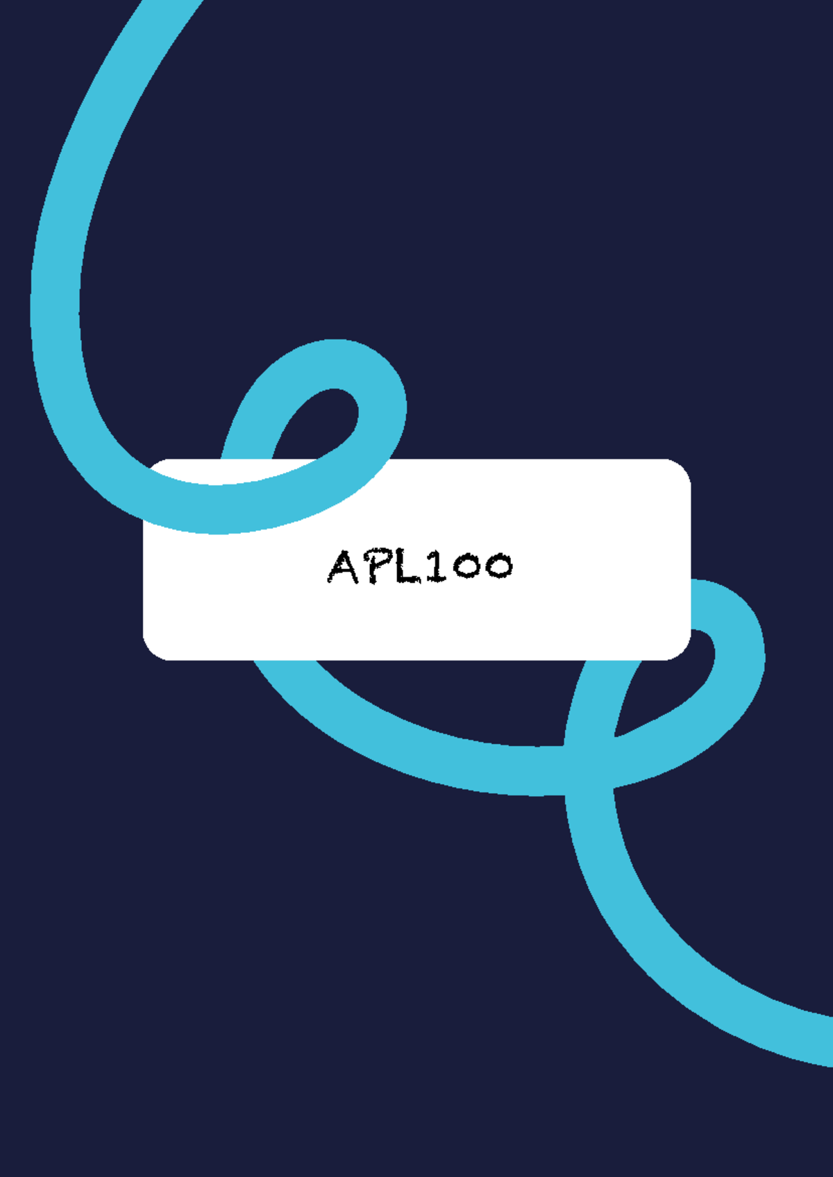 APL100 Classnotes - notes - APL APL108 (Engineering Mechanics ...