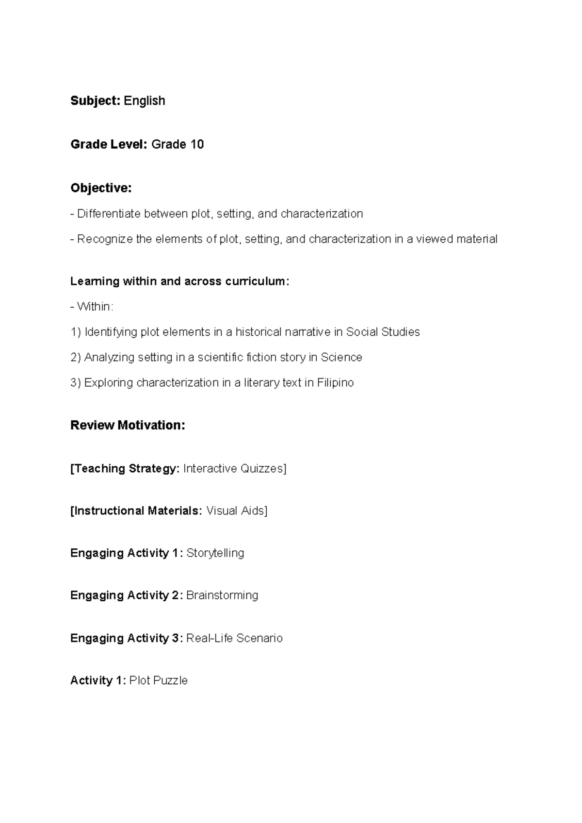 Activity 1: Understanding Textual Aids - Matching & Analysis - Studocu
