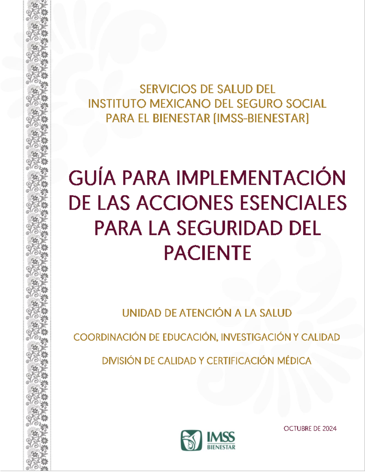 Guía para la Implementación de AESP 08102024 - Studocu