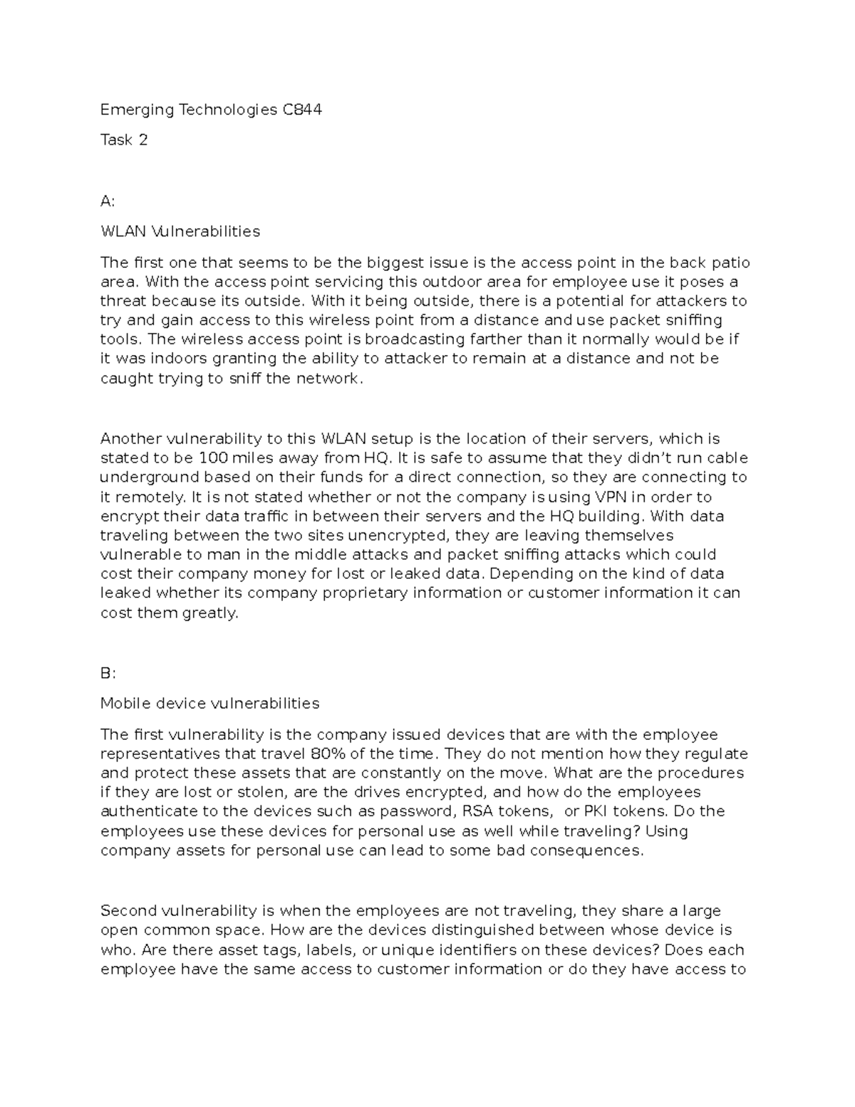 Task 2 - Emerging Technologies in Cybersecurity - Emerging Technologies ...