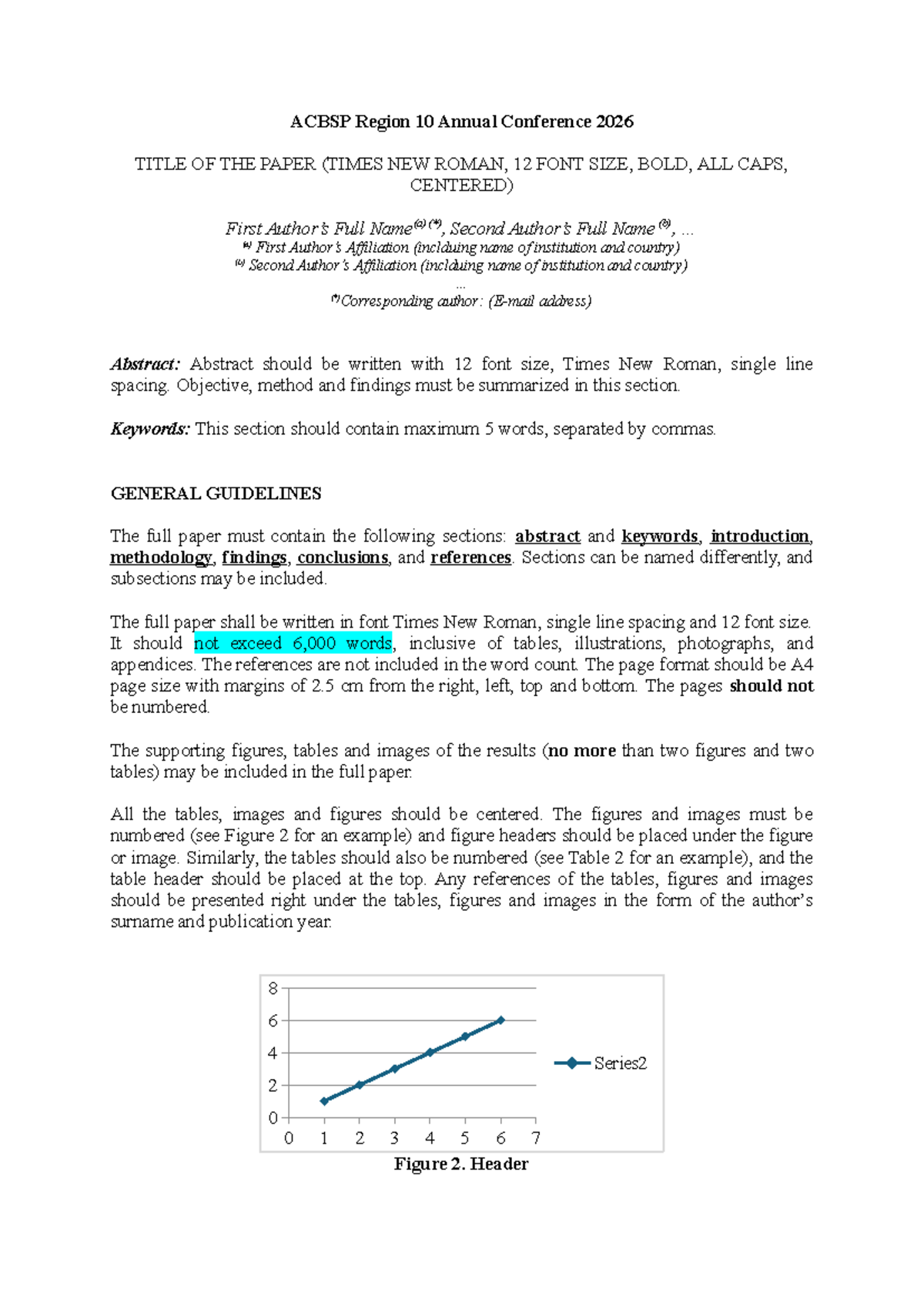 ACBSP 2026 Region 10 Conference Full Paper Template - Studocu