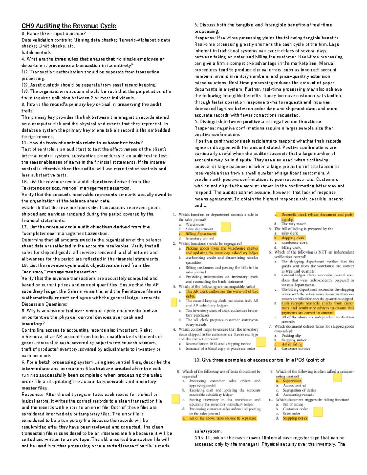 CH9 review for final - Warning: TT: undefined function: 5 Warning: TT ...