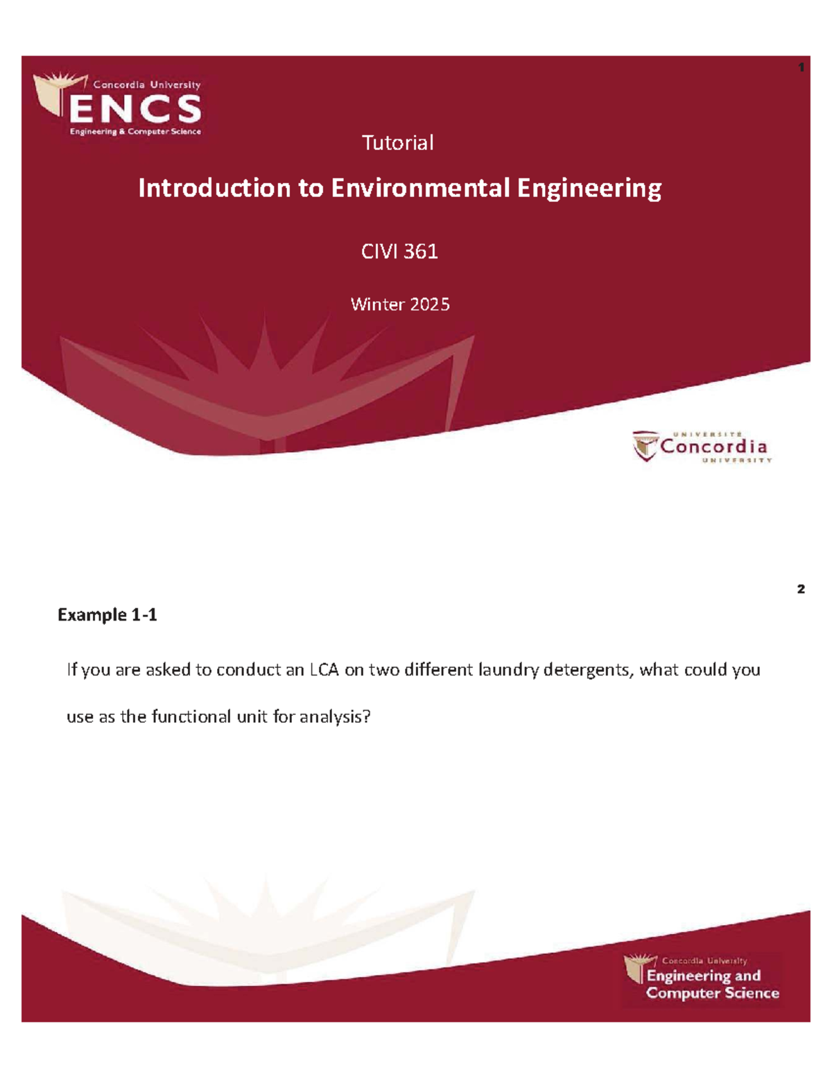 Tutorial 1-Sustainable Design, Engineering and Innovation - Tutorial ...