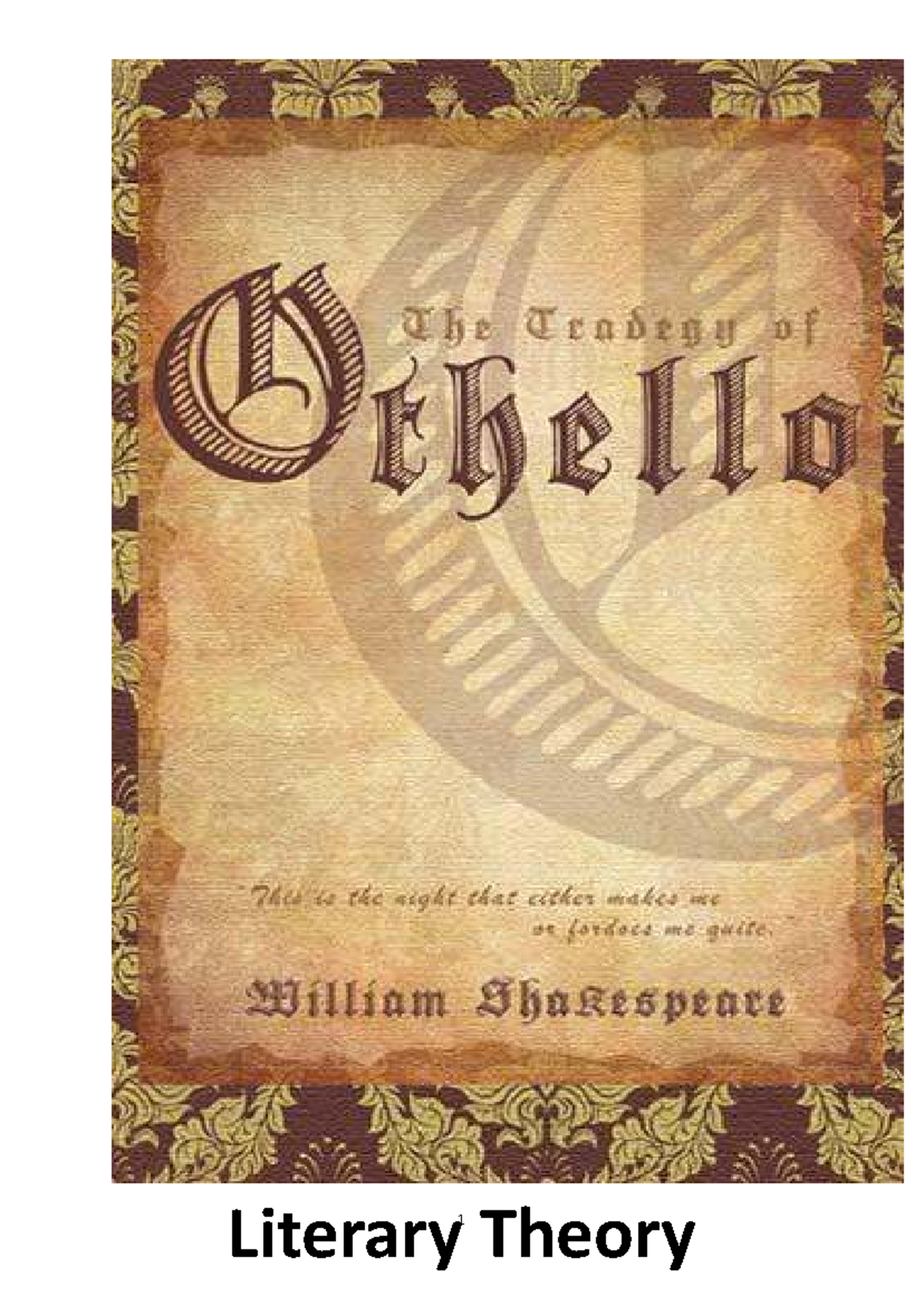 Critical Interpretations of Othello: A Comprehensive Analysis - Studocu