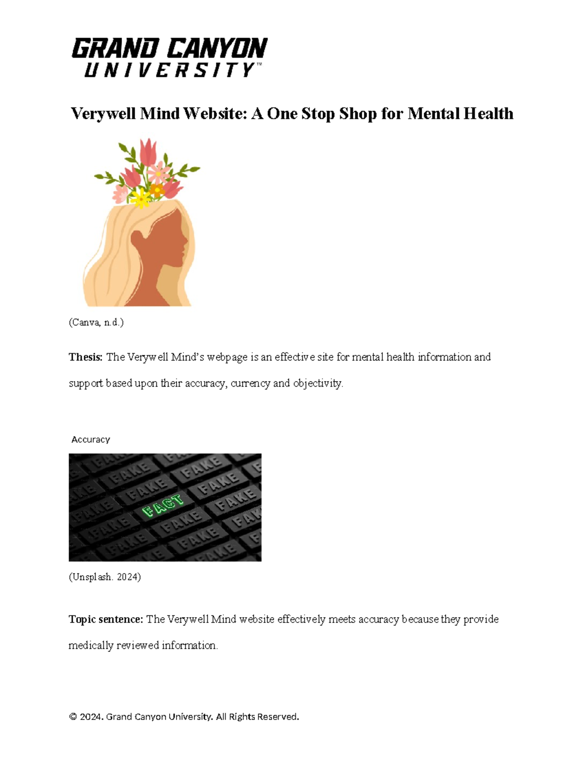 ENG-105ONL-T4: Final Review of Verywell Mind's Mental Health Accuracy ...