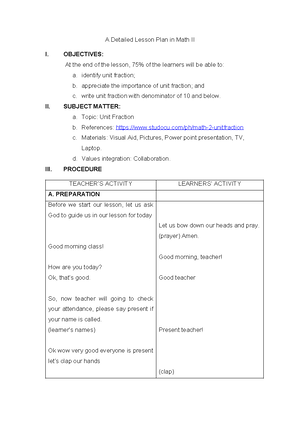 DLP ENG 6 - ENGLISH 6 FACTS - A DETAILED LESSON PLAN IN GRADE 6 ENGLISH ...