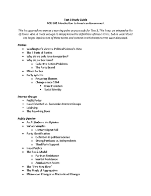 The Role of Interest Groups in Political Processes: Overview and Impact ...