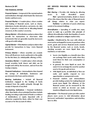 RVA- Reviewer - Summary for midterm - Unit I: Importance of Visual Arts ...