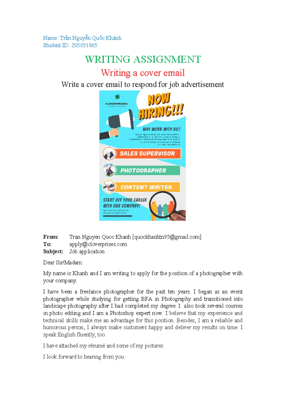 Speaking Test GEP5 - Test 20% - GEP 5 SET 1 Part 1: You will have to ...