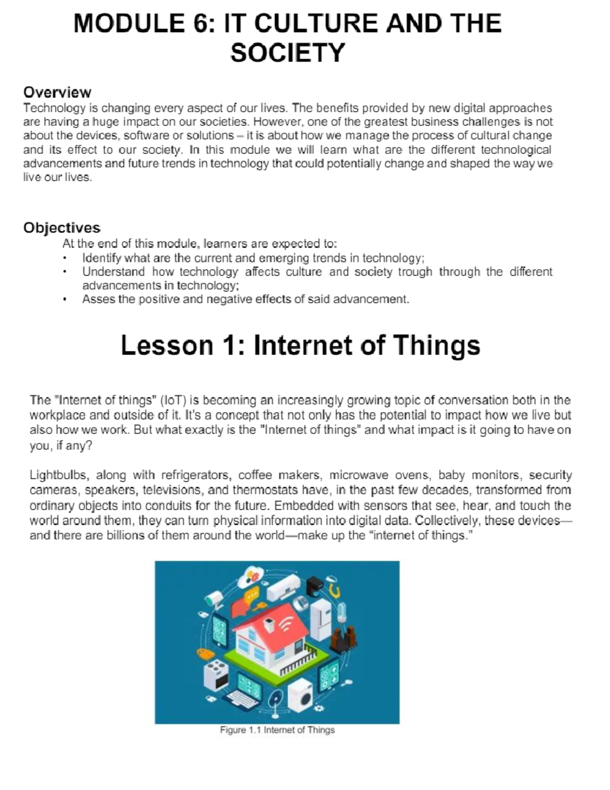 ITC 101: Living in the IT Era - Understanding the Impact of Technology ...