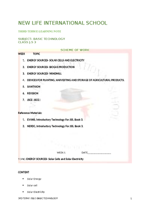 Chemistry SS1 2nd Term Exam Questions and Instructions - Studocu