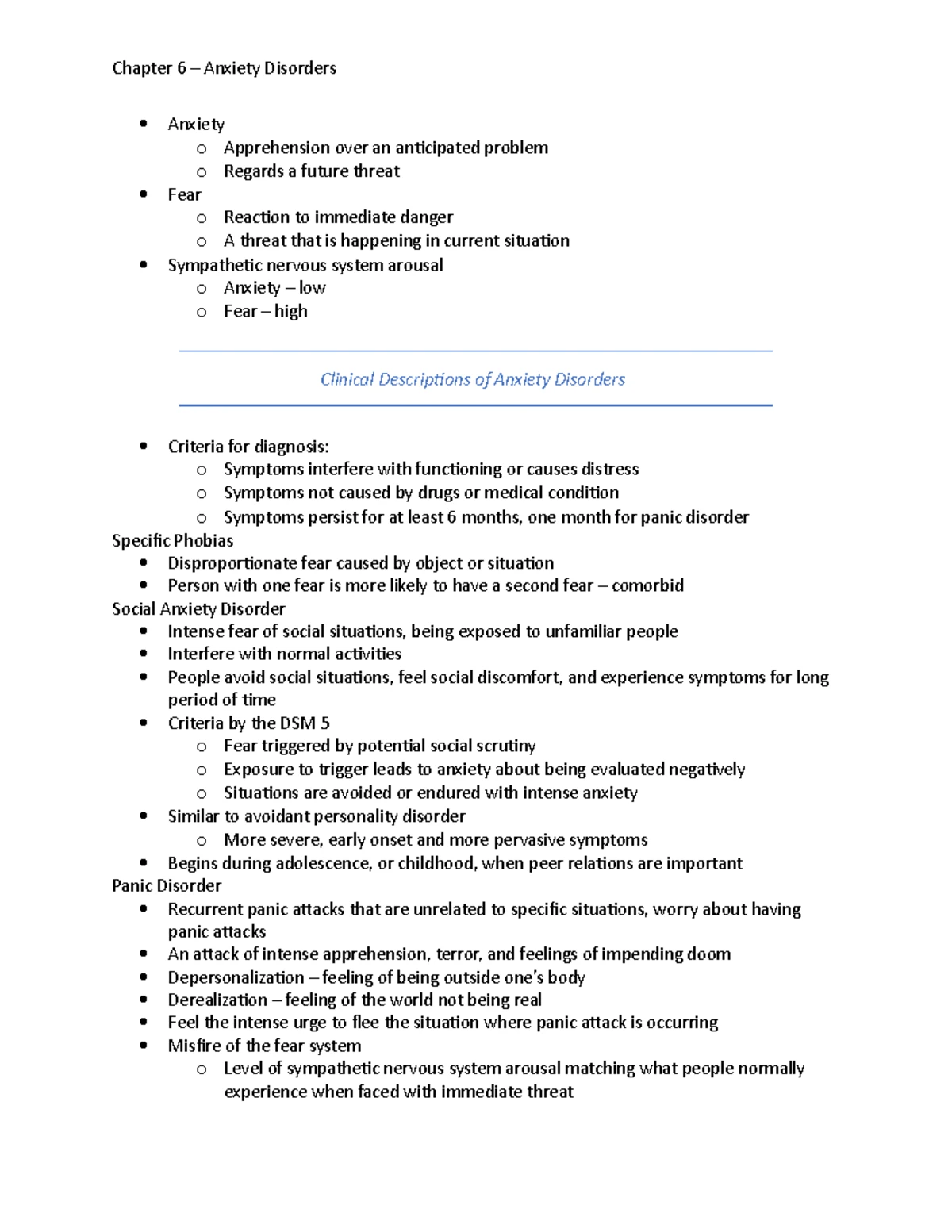 Abnormal Psychology (PSY 101): Chapter 4 - Clinical Assessment ...