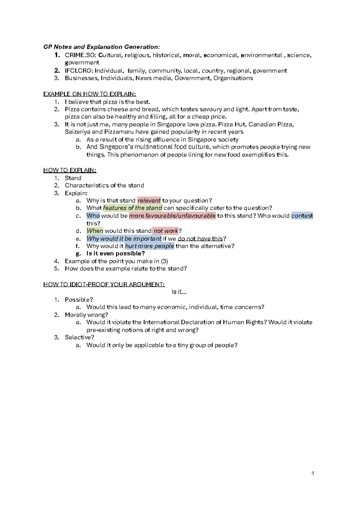 NYJC GP Paper 2 2023 Answer Scheme - JC1 End-Year Exam Insights - Studocu