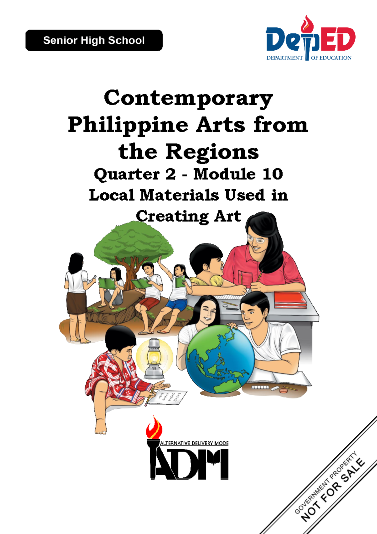CPAR Q2 Mod 10: Local Art Materials for Contemporary Art - Document Preview
