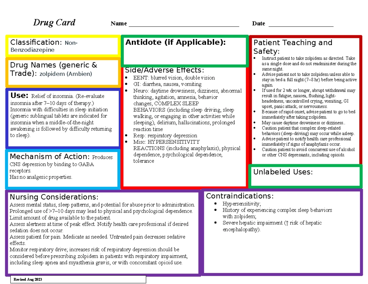 Care Plan - med surg 1 care plan - Nursing Diagnosis: Risk for Septic ...
